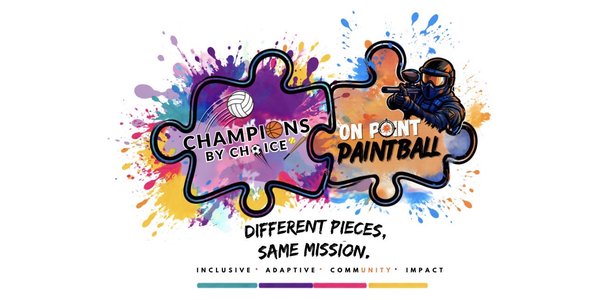Champions by Choice and On Point Paintball Sponsor Logo