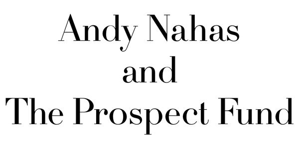 Andy Nahas and The Prospect Fund Sponsor Logo